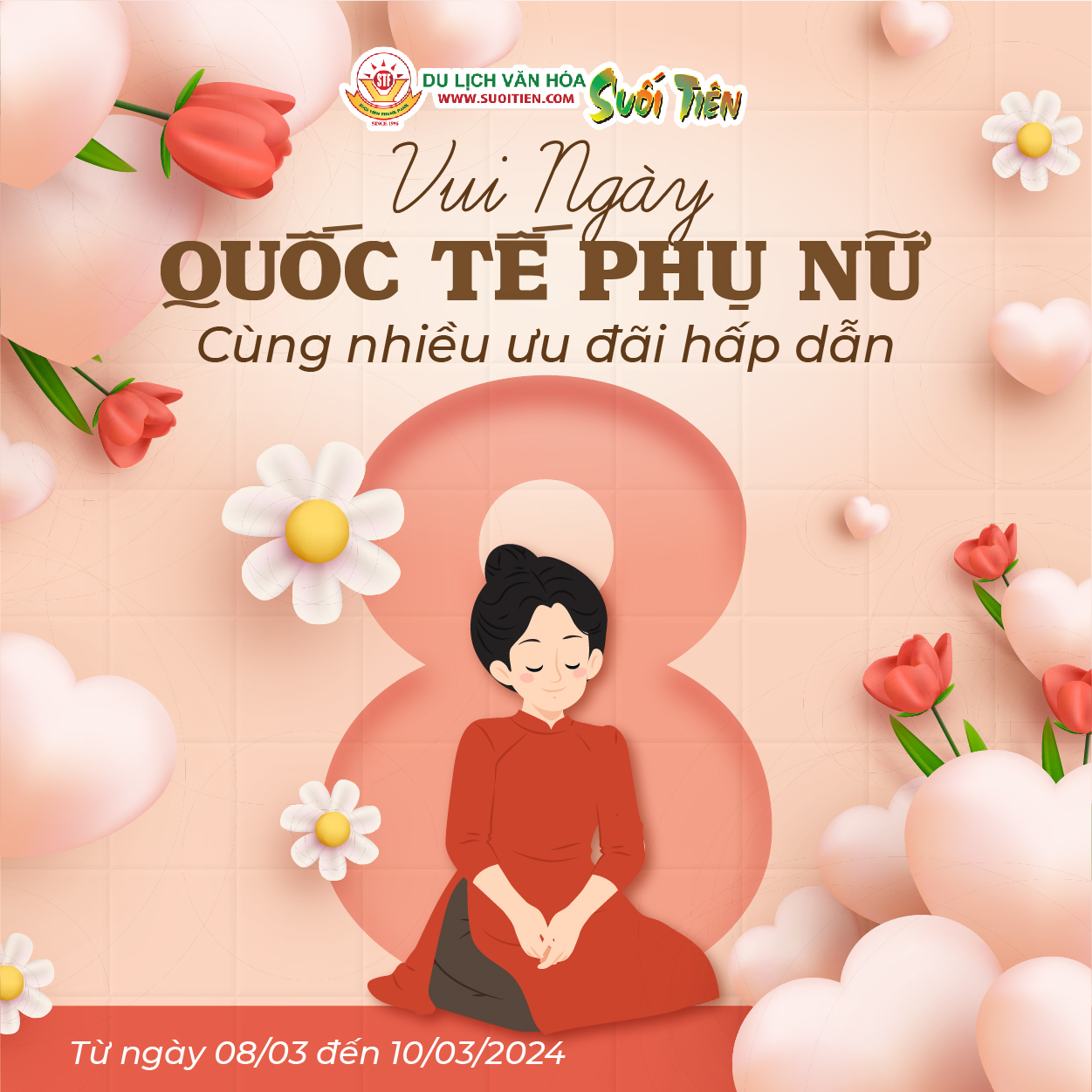 Vui Ngày Quốc tế Phụ nữ - Tưng Bừng Ưu Đãi Rộn Ràng